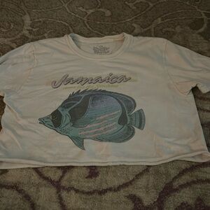 Jamaica cropped t-shirt